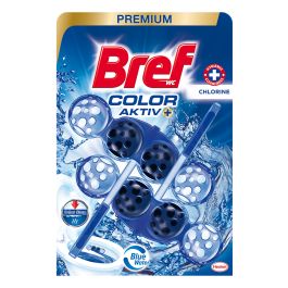 Bref Blue Aktiv Chlorine 4 funkcije WC osveživač 2x50 g