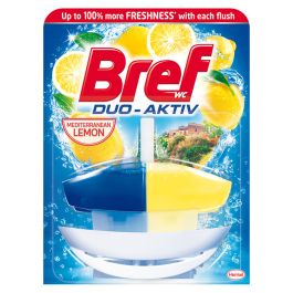 Bref Duo Aktive Lemon Freshness WC osveživač 50 ml