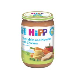 Hipp povrće sa testeninom i piletina 220 g