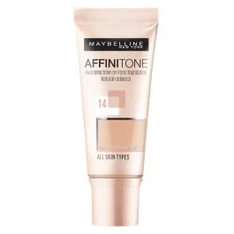 Maybelline New York Affinitone tečni puder 14 Creamy Beige