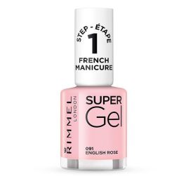 Rimmel lak za nokte super gel french ENGLISH ROSE 091, 12 ml