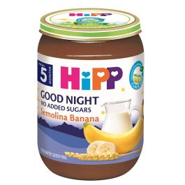BIO Mlečna kašica za laku noć Griz i banana 190 g