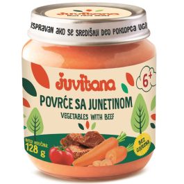 Juvitana kašica od povrća sa junetinom 128 g