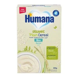 Humana organska bezmlečna kašica sa pirinčem 4+ 200 g