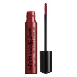 NYX Professional Makeup Tečni metalik mat ruž za usne 35-Biker Babe