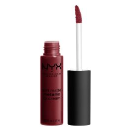 NYX Professional Makeup Tečni mat metalik ruž za usne Soft Matte Metallic 04-Budapest
