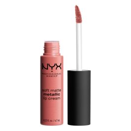 NYX Professional Makeup Tečni mat metalik ruž za usne Soft Matte Metallic 06-Cannes