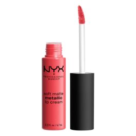 NYX Professional Makeup Tečni mat metalik ruž za usne Soft Matte Metallic 07-Manila