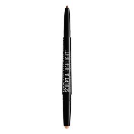 NYX Professional Makeup Olovka za konturisanje obrva Sculpt&Highlight 03-Soft Brown/Rose