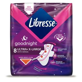Libresse ultra goodnihgt long ciklusni ulošci 8 kom