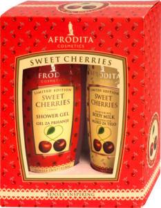 Set SWEET CHERRIES mleko 0200+gel 0200 Afrodita