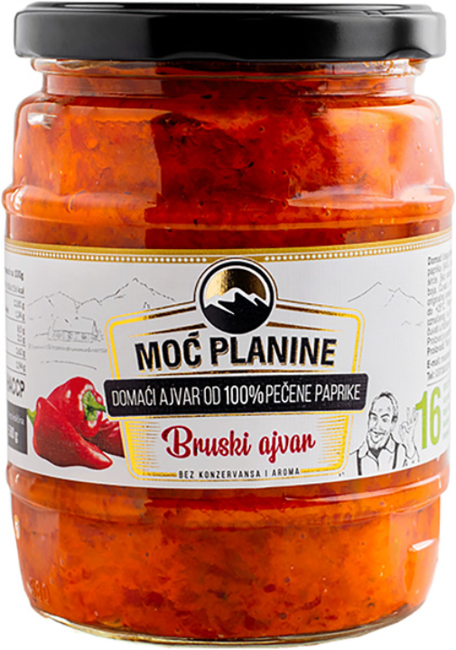 Ajvar domaci blagi Moc planine 580 g