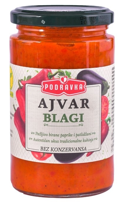 Podravka ajvar Blagi 350 g