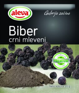Aleva biber Crni Mleveni 20 g