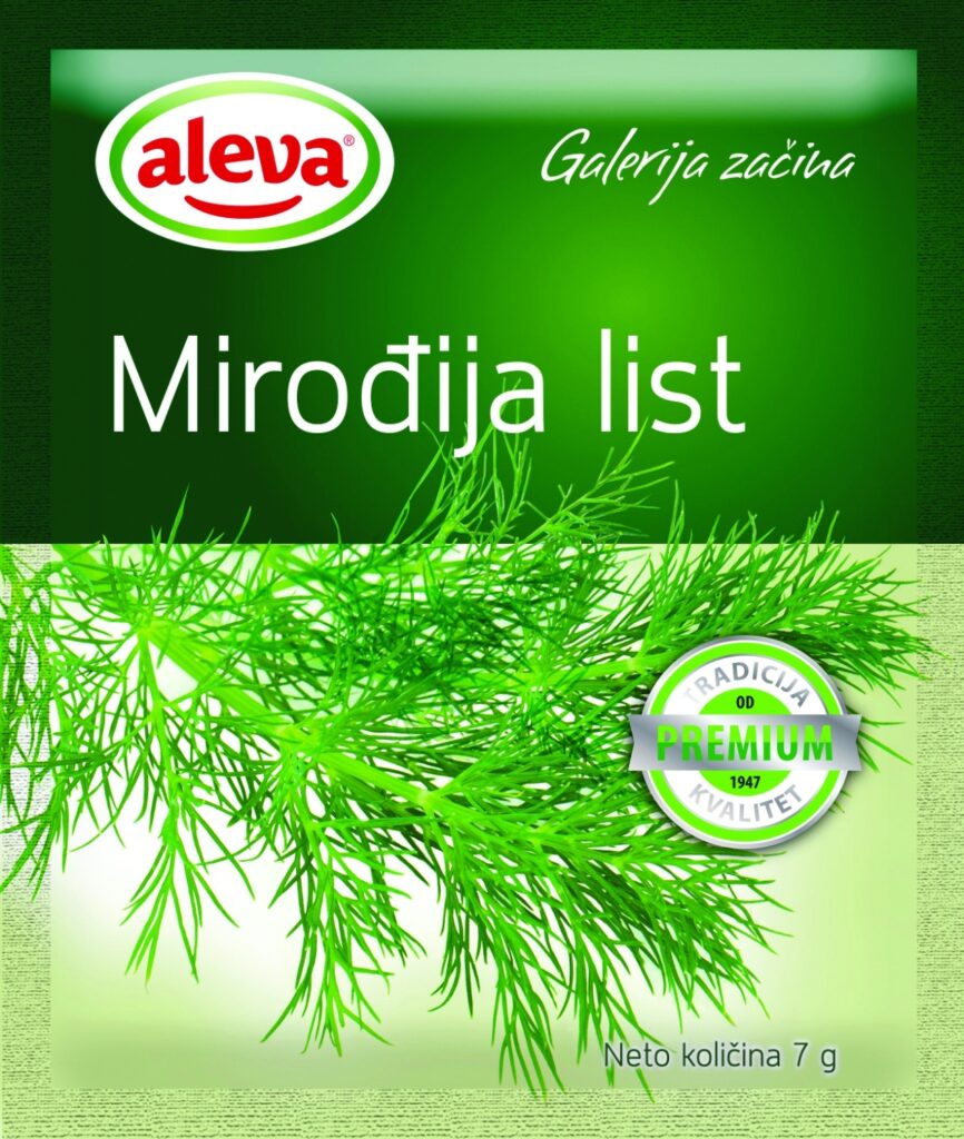 Aleva mirođija List 7 g
