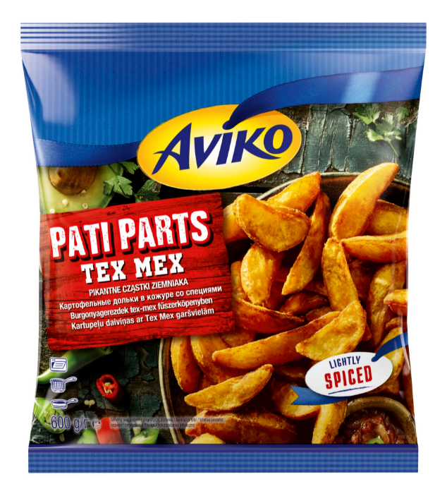 kromir zacinjene kriske tex mex 600 g aviko