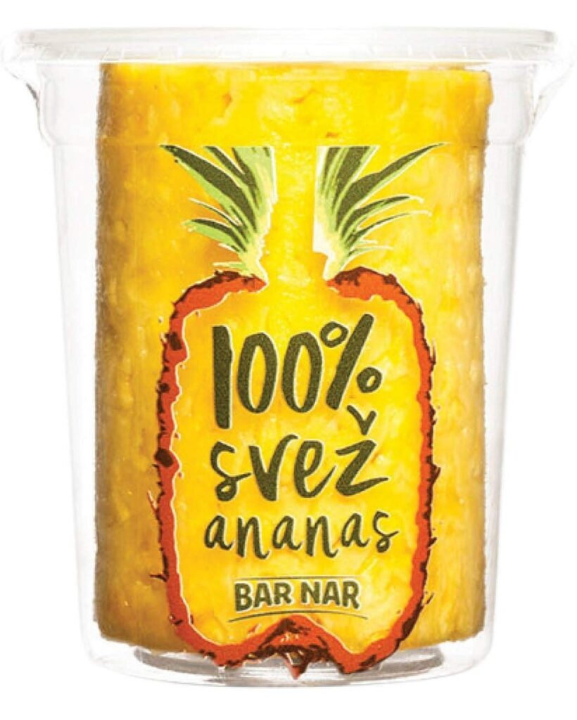 Ananas u Čaši 525 g Bar Nar