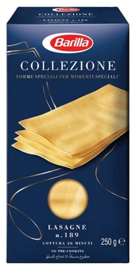 Barilla lazanje bez jaja 250 g