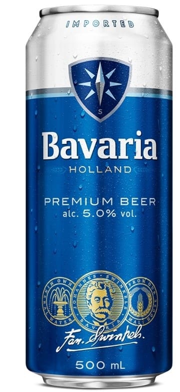 Pivo svetlo Bavaria limenka 0.5 l