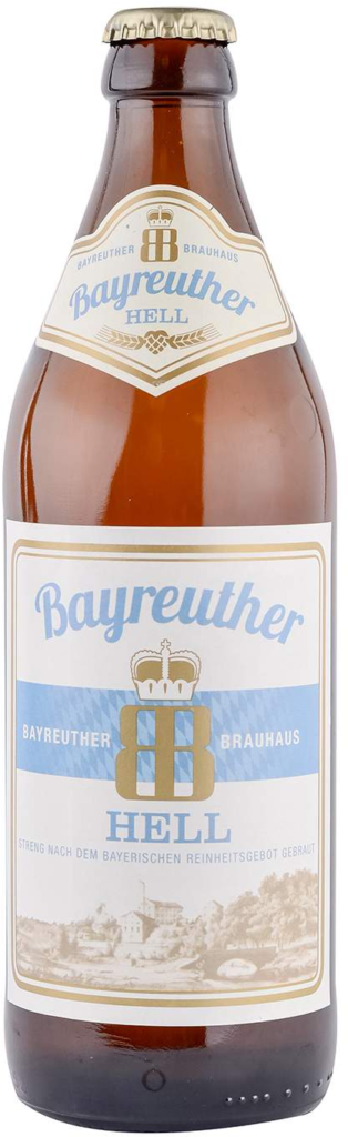 Pivo Bayreuther Hell 0.5 l Npb Sebre