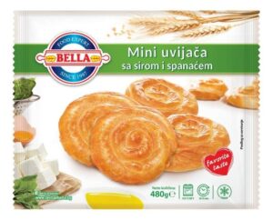 Pita Mini Savij Sir Spanać 480 g Bel