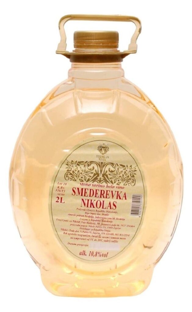 Vino Smederevka Pet 2 l Nikolas