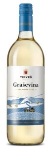 Vino Graševina 1 l Tikveš