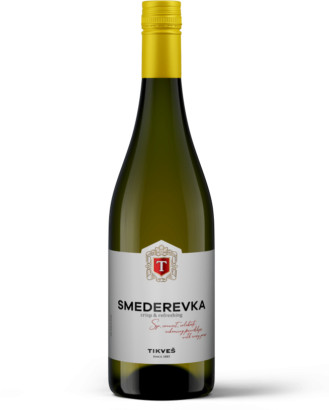 Vino Belo kv Smederevka 0,75 l Tikve