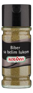 Biber Mleveni Crni sa Belim Lukom Kotanyi 70 g