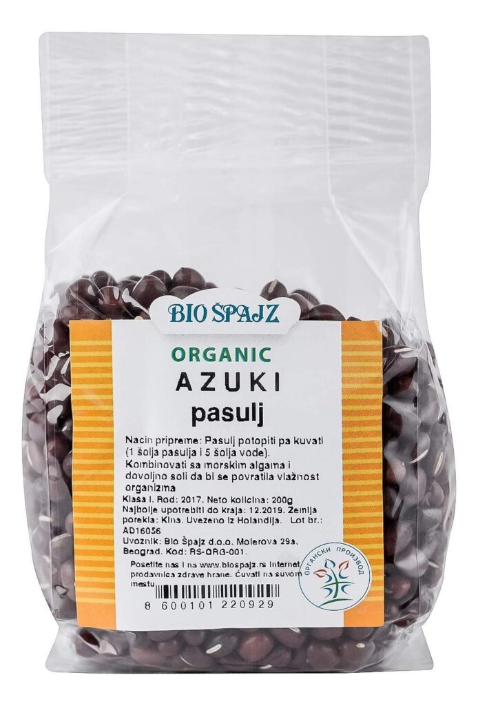 Pasulj Azuki Bio Org 200 g Bio Špajz