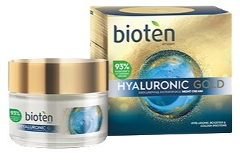 Krema Noćna Bio Hyaluron Gold 50 ml