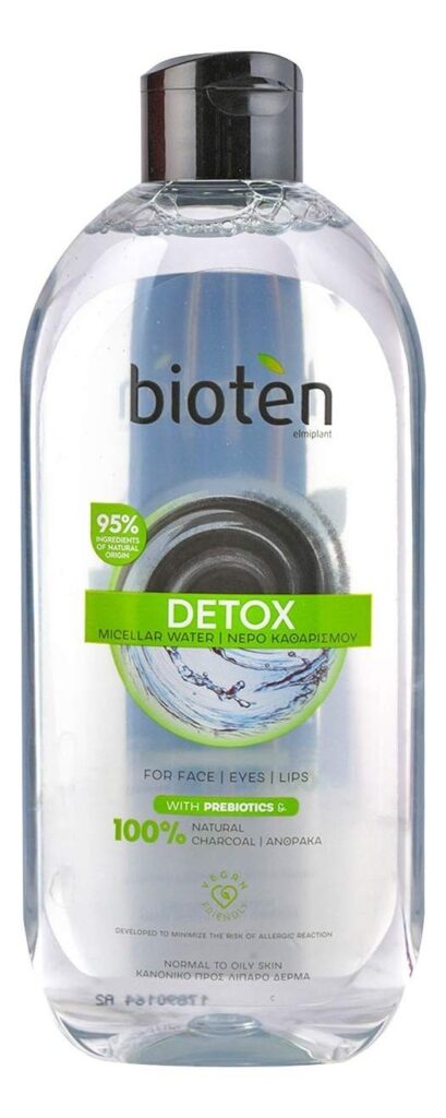 Micelarn Voda Bio Detox Charc 400 ml