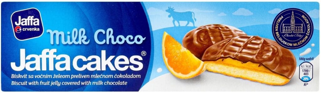 Jaffa biskvit Milk Choco 158 g