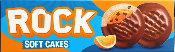 Biskvit Rock Soft Cake Orange 125 g