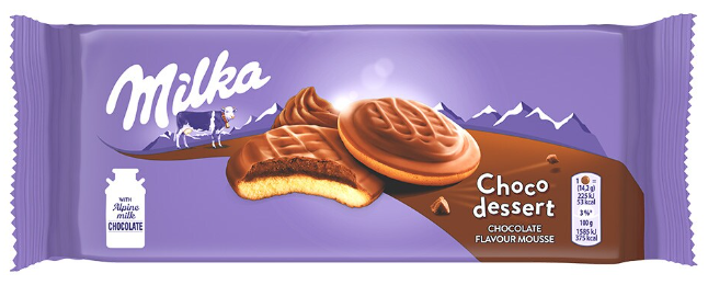 Milka biskvit Čoko Muss 128 g Mondel
