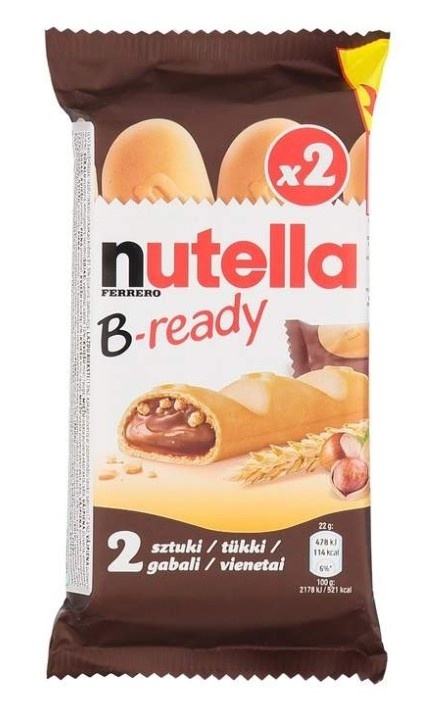 Vafl Nutella B-ready 44 g Ferrero