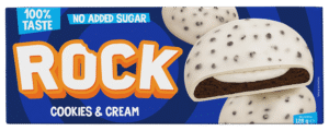 Keks Rock Cookies Cream 128 g