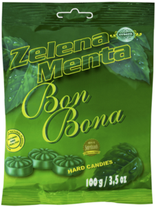 Bomb. zelena menta Evropa 100 g