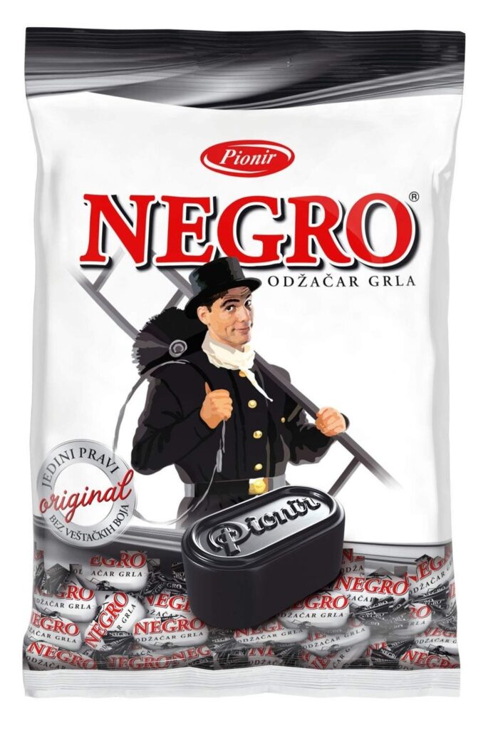 Pionir bombone NEGRO 0800