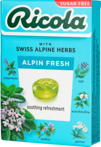 Bombone Bez Šeć Alps 40 g Ricola