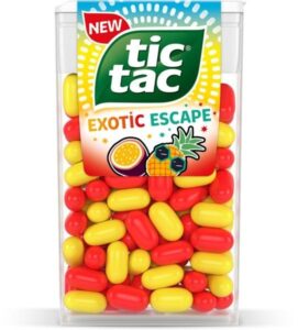 Bombone exotic escape Tic Tac 54 g