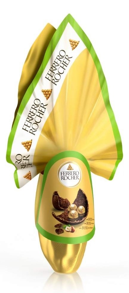 Bombonjera Rocher Flame Egg 225 g