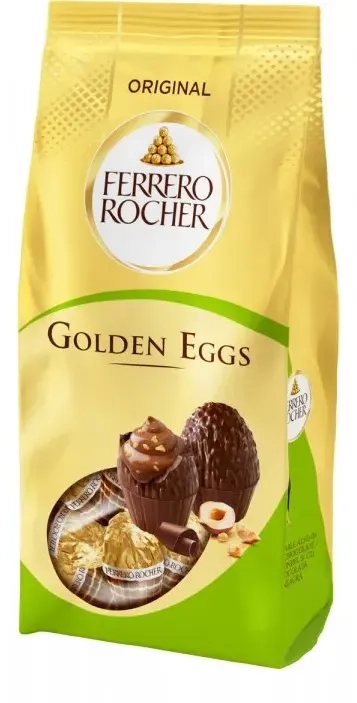 Vafl Rocher Golden Eggs Dark 90 g