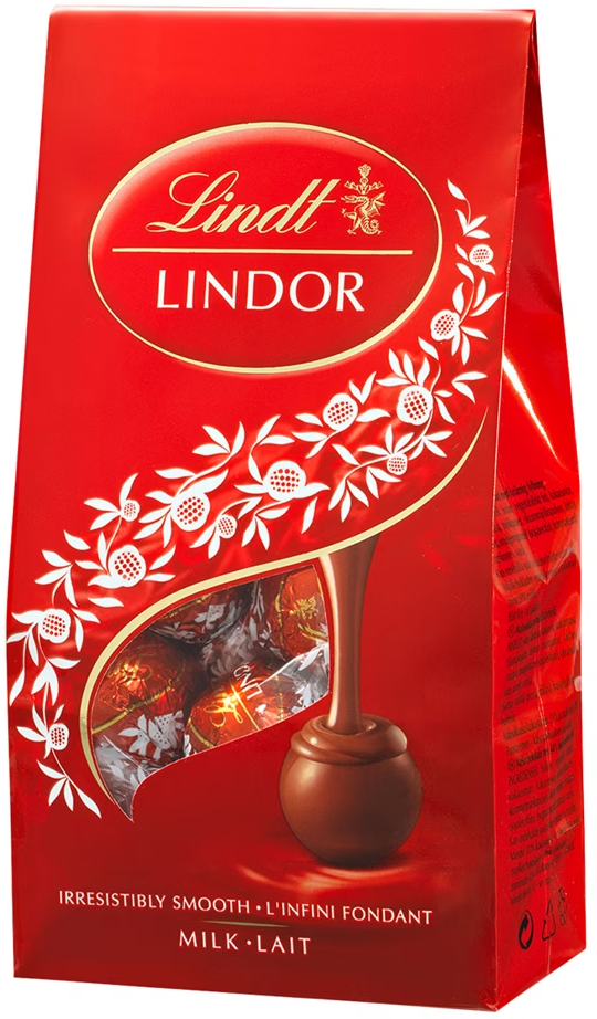 Bombonjera Lindor Mlečna 137 g Lindt
