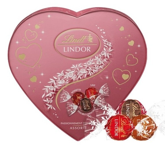 Bombonjera Lindor Srce Assorted 160 g