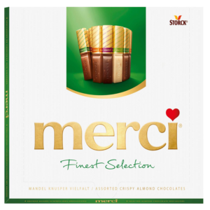 Bombonjera Crispy Merci 250 g