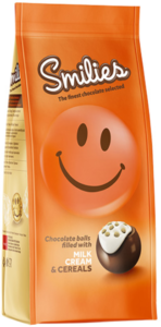 Bombonjera krem i ceralije Smilies 120 g