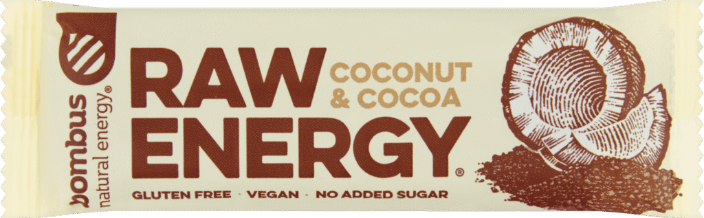 Bar Raw Energy Coconut&cocoa 50 g bo