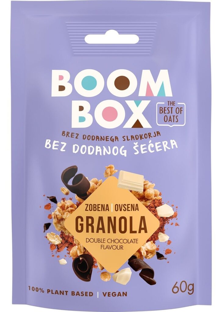 Granola Ovs Doubl Čok 60 g Boom Box