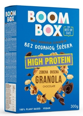 Granola Ovs High Prot Čok 300 g Boom